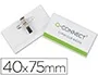 Q-connect Identificador con pinza e imperdible KF17457 40x75 mm PVC
