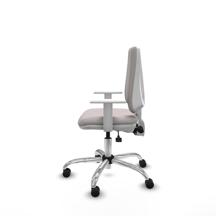 PIQUERAS Y CRESPO Silla de oficina Elche con mecanismo Asincro en Blanco PIQUERAS Y CRESPO Silla de oficina Elche con mecanismo Asincro en Blanco
