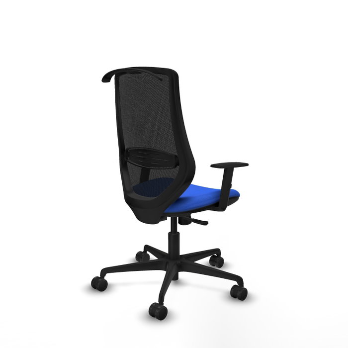 PIQUERAS Y CRESPO Silla de oficina Mardos con mecanismo Sincro, Azul y Negro PIQUERAS Y CRESPO Silla de oficina Mardos con mecanismo Sincro, Azul y Negro
