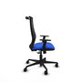 PIQUERAS Y CRESPO Silla de oficina Mardos con mecanismo Sincro, Azul y Negro
