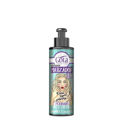 Gota Dourada Matizador 3D Platinado 120ml