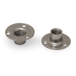 UCAFIX Tuerca Uña Campa M8 Sin Púas Hierro En Bruto Herrajes Alk