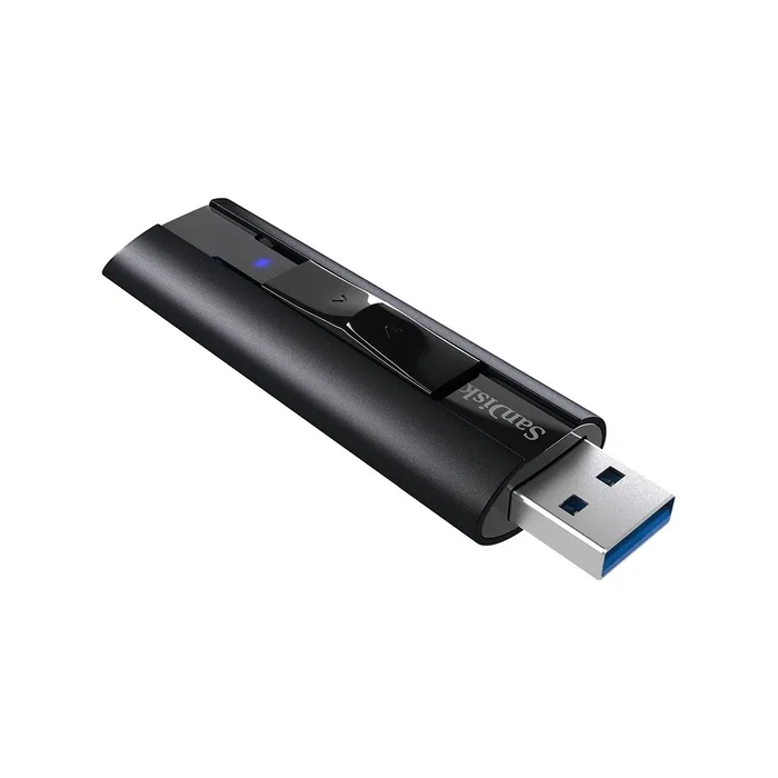 SanDisk Pendrive Extreme PRO 512 GB USB Tipo A 3.2 Gen 1, Lectura 420 MB/s, Aluminio Deslizante Negro SanDisk Pendrive Extreme PRO 512 GB USB Tipo A 3.2 Gen 1, Lectura 420 MB/s, Aluminio Deslizante Negro