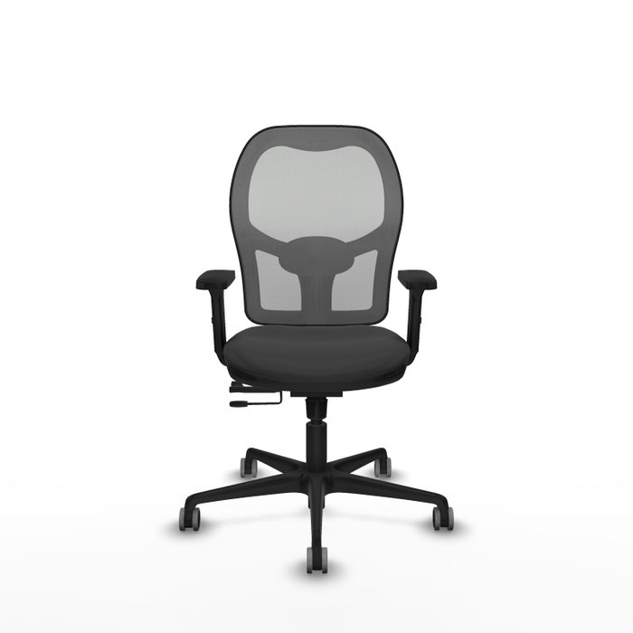 PIQUERAS Y CRESPO Silla de oficina Jorquera con mecanismo Sincro/Traslack Gris