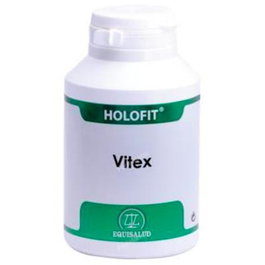 EQUISALUD Vitex 180 Cap, Suplemento para Síndrome Premenstrual con Sauzgatillo, Apto Vegetarianos y Diabéticos