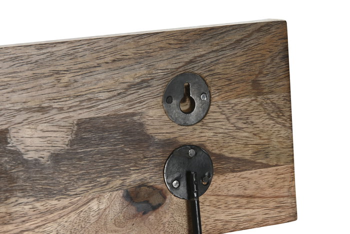 DKD Home Decor Perchero Mediterraneo Sardinas 25 Blanco, Azul y Natural Mango Lacado 38 x 5 x 18 cm (2 Unidades) DKD Home Decor Perchero Mediterraneo Sardinas 25 Blanco, Azul y Natural Mango Lacado 38 x 5 x 18 cm (2 Unidades)