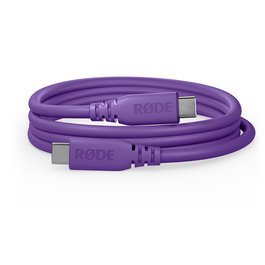 RODE SC27 Cable USB-C a USB-C SuperSpeed 5 Gbps 60W 2 Metros Lila