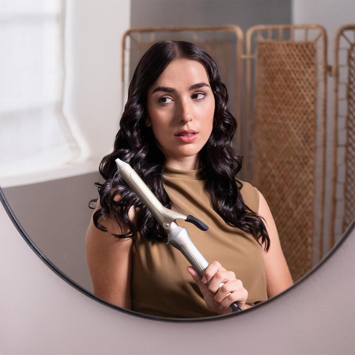 Cecotec Rizador de Pelo SurfCare CurlClip 58W cerámica 5 temperaturas apagado automático Cecotec Rizador de Pelo SurfCare CurlClip 58W cerámica 5 temperaturas apagado automático