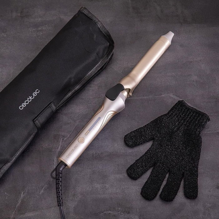 Cecotec Rizador de Pelo SurfCare CurlClip 58W cerámica 5 temperaturas apagado automático Cecotec Rizador de Pelo SurfCare CurlClip 58W cerámica 5 temperaturas apagado automático