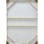 DKD Home Decor Cuadro Lienzo Papel Maché 100x5x140 Moderno 3D Azul y Blanco
