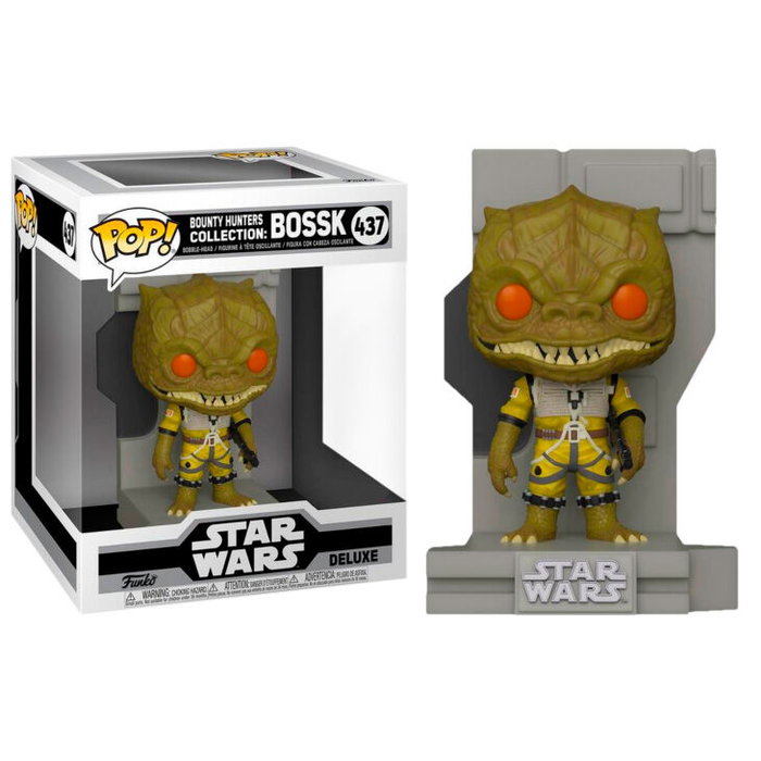 Funko Star Wars Figura POP Bounty Hunter Bossk Exclusive Funko Star Wars Figura POP Bounty Hunter Bossk Exclusive