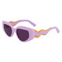 Karl Lagerfeld KL6144S-650 Gafas de sol para mujer con cristales morados