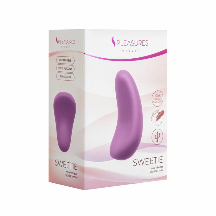Mini Vibrador S Pleasures Velvet Lila Mini Vibrador S Pleasures Velvet Lila
