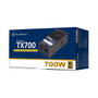 Silverstone Technology TX700-G Fuente de Alimentación 700W 80 Plus Gold No Modular Negro