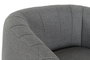 DKD Home Decor Sillón Scandi Gris Negro 81x75x73 cm