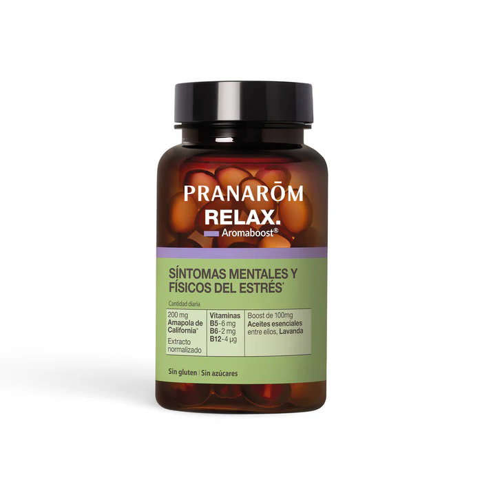 PRANAROM Aromaboost RELAX 60 cápsulas BIO PRANAROM Aromaboost RELAX 60 cápsulas BIO