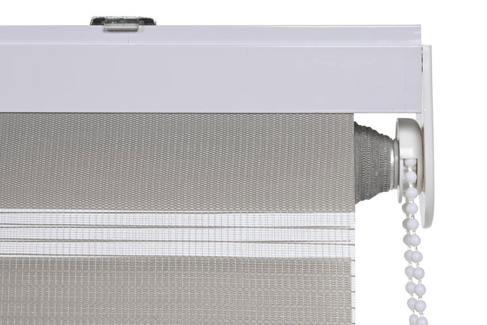 DKD Home Decor Estor Día-Noche Gris 190 x 80 cm