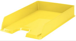 Bandeja Sobremesa Europost Opaco Amarilla Vivida