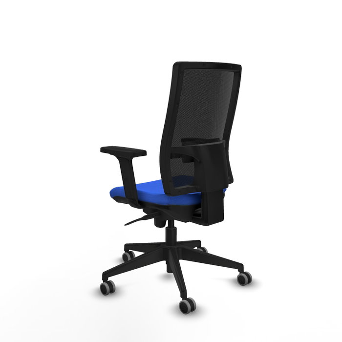 PIQUERAS Y CRESPO Silla de oficina Horna con mecanismo Sincro, Azul y Negro PIQUERAS Y CRESPO Silla de oficina Horna con mecanismo Sincro, Azul y Negro