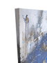 DKD Home Decor Set de 9 Lienzos Elefante Azul y Dorado