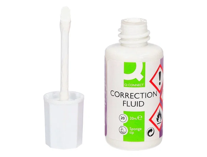 Q-connect Corrector Bote 20 ml con Aplicador de Espuma