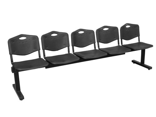 Piqueras Y Crespo Bancada Iso Plastic 5 plazas PVC Negro