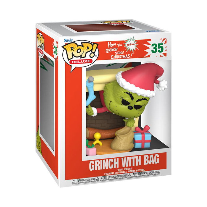 Funko Figura POP! Deluxe El Grinch con Bolsa