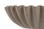 DKD Home Decor Centro de Mesa de Resina Símil Piedra Beige 28x28x8,5 cm
