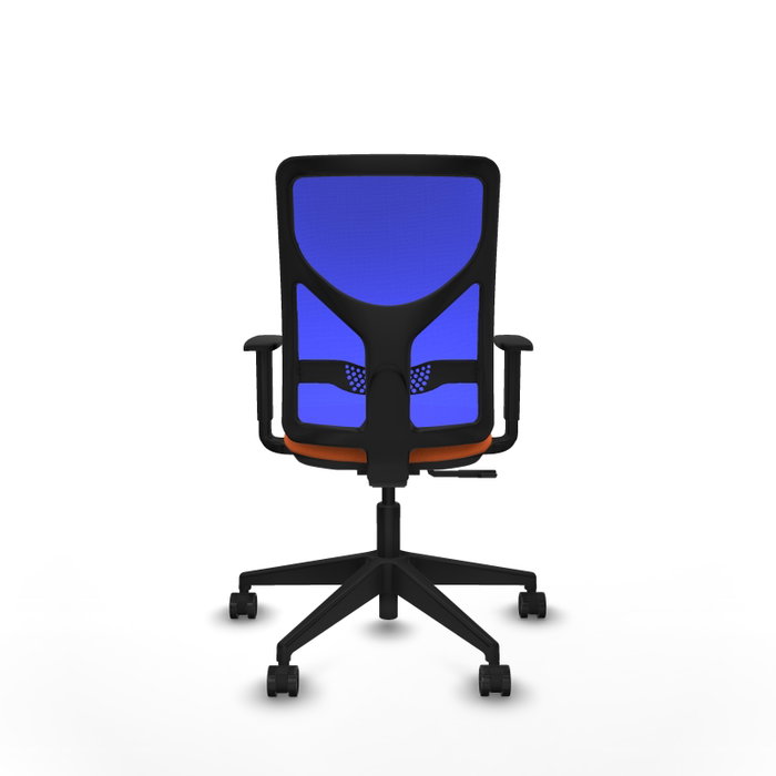 PIQUERAS Y CRESPO Silla Motilla Sincro Naranja y Azul PIQUERAS Y CRESPO Silla Motilla Sincro Naranja y Azul