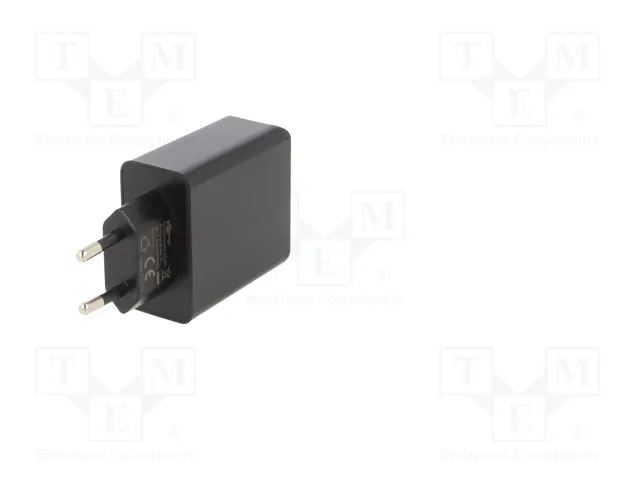 GOOBAY Cargador de red con 2 puertos USB y Quick Charge 3.0