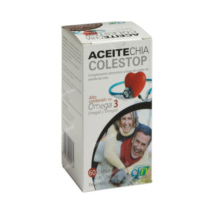 CFN Aceite Chía Colestop (Salvia hispanica) 60 perlas CFN Aceite Chía Colestop (Salvia hispanica) 60 perlas