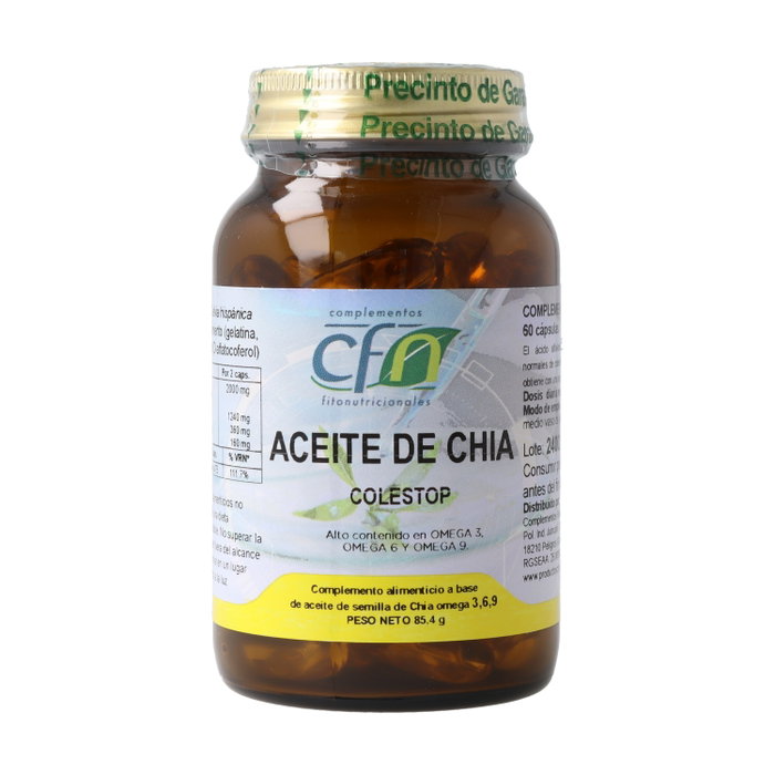 CFN Aceite Chia Colestop 60 perlas CFN Aceite Chia Colestop 60 perlas