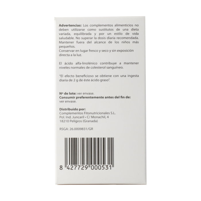 CFN Aceite Chia Colestop 60 perlas CFN Aceite Chia Colestop 60 perlas