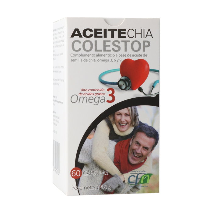 CFN Aceite Chia Colestop 60 perlas CFN Aceite Chia Colestop 60 perlas