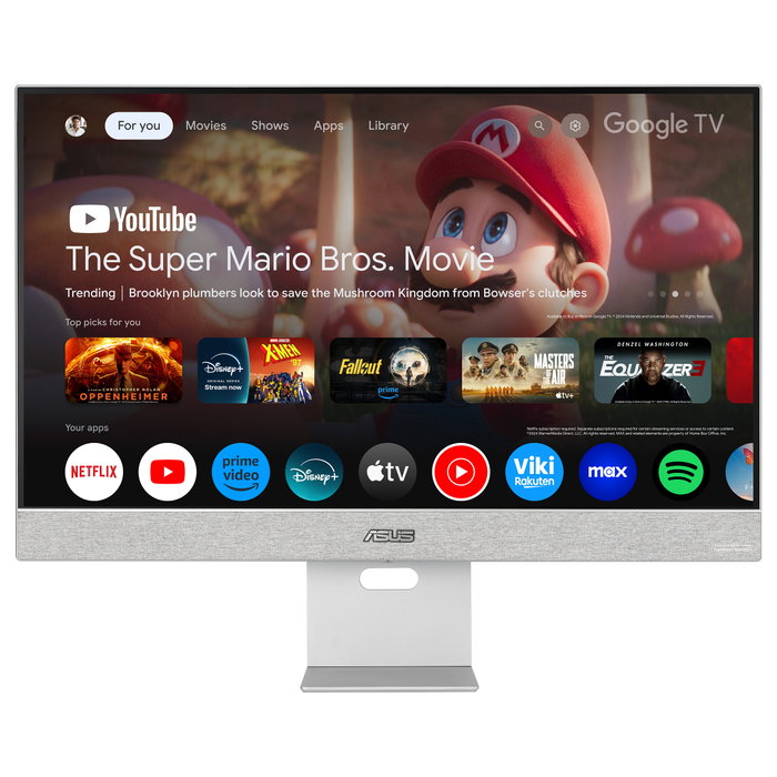 Asus ZenScreen Smart Monitor MS27UC 27 pulg. 4K Ultra HD Gris