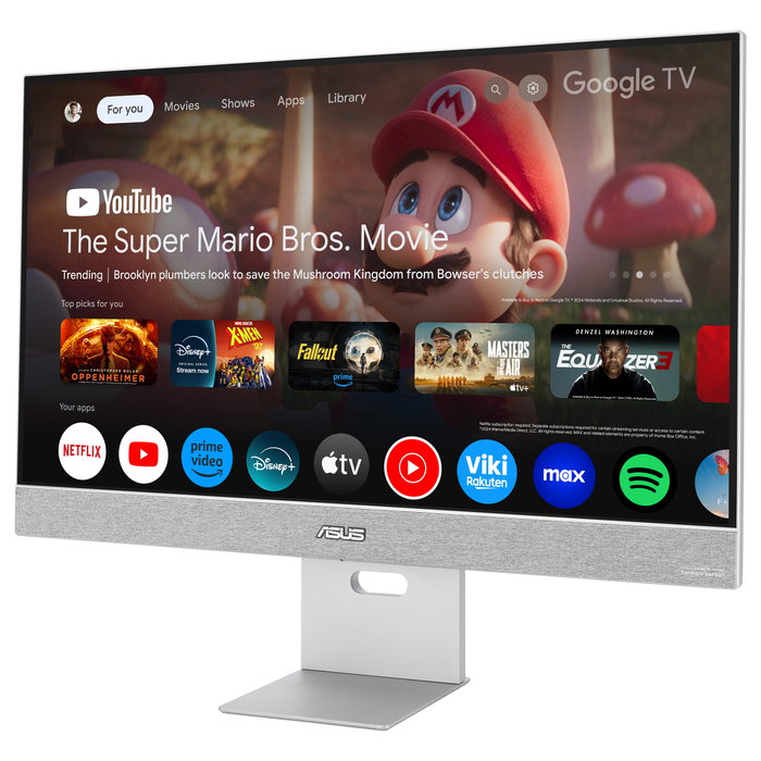 Asus ZenScreen Smart Monitor MS27UC 27 pulg. 4K Ultra HD Gris