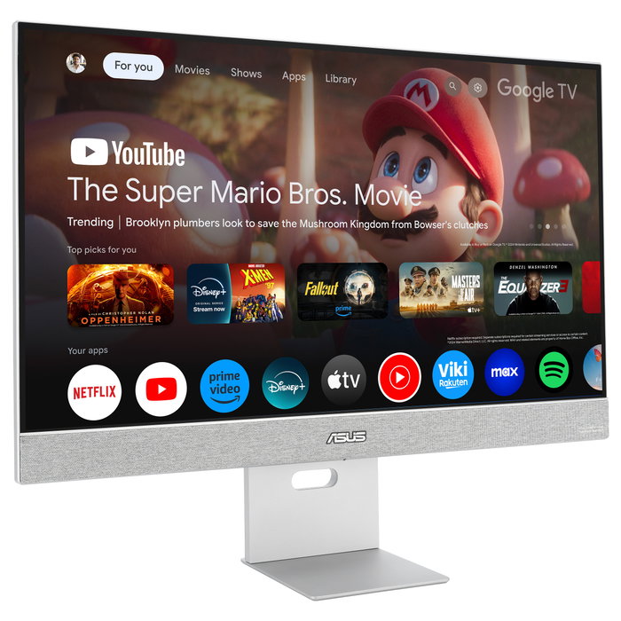 Asus ZenScreen Smart Monitor MS27UC 27 pulg. 4K Ultra HD Gris