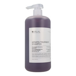 Arual Champú Tratamiento de Keratina 1000 ml - Reparador y Fortalecedor para Cabello Dañado