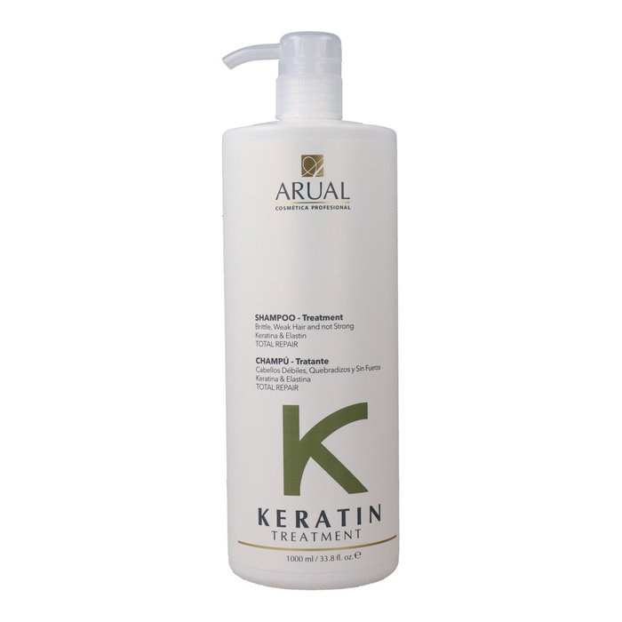 Arual Champú Tratante Queratina-Elastina 1000 ml