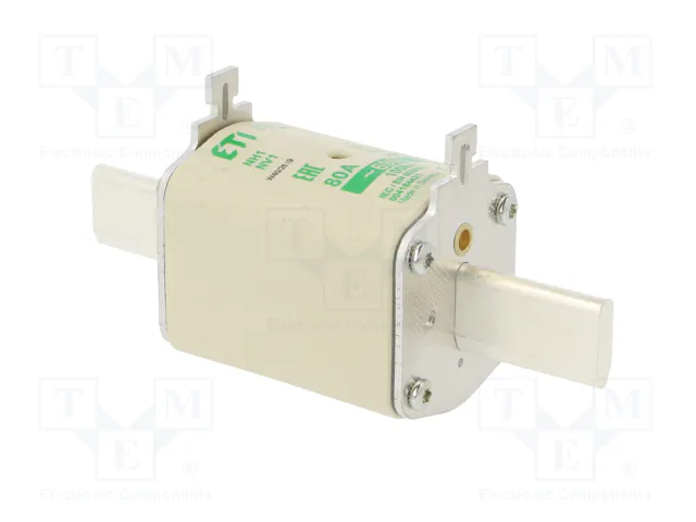ETI POLAM Fusible NH1 de cartucho 80A 690VAC aM