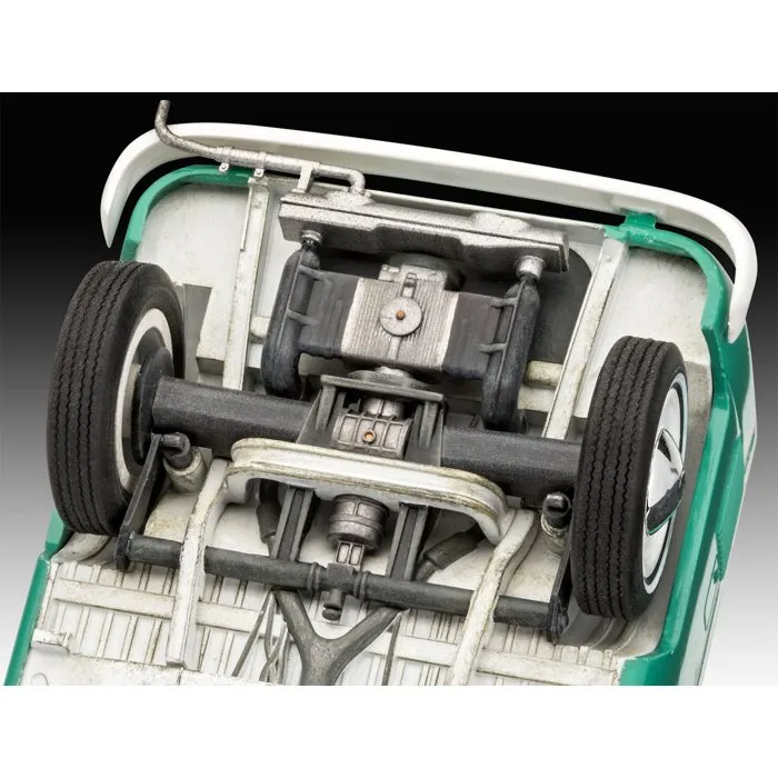 Revell REV4009803367675 Coche a Escala VW T1 Samba Bus Kit de Modelismo con Pegamento, Pinturas y Accesorios