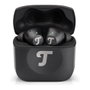 Teufel AIRY TWS Pro True Wireless Bluetooth Auriculares Intraurales con Estuche de Carga Inalambrico, Negro, 7h Audio, Modo Transparencia
