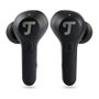 Teufel AIRY TWS Pro True Wireless Bluetooth Auriculares Intraurales con Estuche de Carga Inalambrico, Negro, 7h Audio, Modo Transparencia