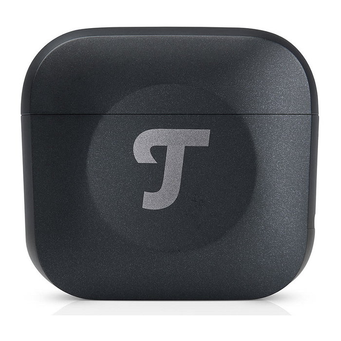 Teufel AIRY TWS Pro True Wireless Bluetooth Auriculares Intraurales con Estuche de Carga Inalambrico, Negro, 7h Audio, Modo Transparencia