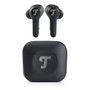 Teufel AIRY TWS Pro True Wireless Bluetooth Auriculares Intraurales con Estuche de Carga Inalambrico, Negro, 7h Audio, Modo Transparencia