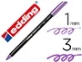 Edding Rotulador 1200 Punta Fibra Violeta Metalizado Tinta Base Agua Punta Redonda 1-3 mm