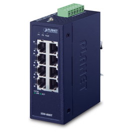 PLANET ISW-800T Switch Industrial 8 Puertos Fast Ethernet 10/100TX No Administrado L2