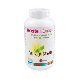 SURA VITASAN Aceite De Onagra 540 Perlas Bio Vitamina E Ácido Linoleico GLA