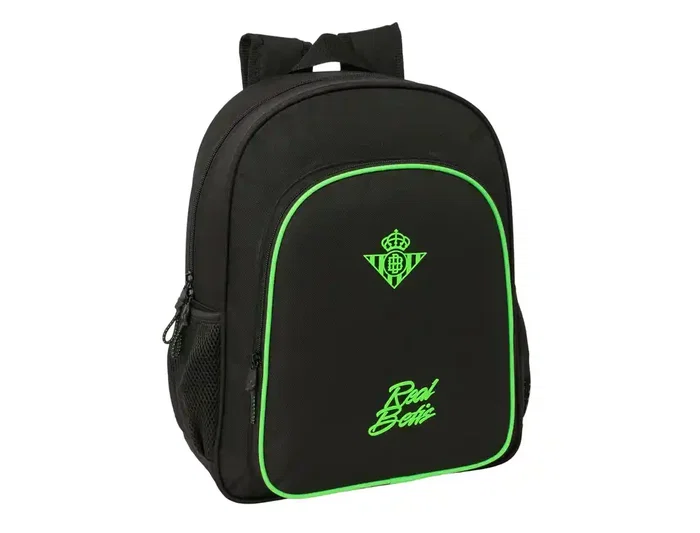Safta Mochila Junior Adaptable a Carro Colección Real Betis Balompié 380x320x120 mm Safta Mochila Junior Adaptable a Carro Colección Real Betis Balompié 380x320x120 mm