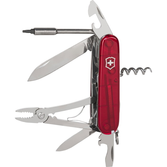 VICTORINOX Cyber Tool M V-1.77 25.T Rojo Transparente VICTORINOX Cyber Tool M V-1.77 25.T Rojo Transparente
